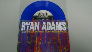 Ryan Adams 7 Blue Vinyl Record Store Day RSD Heartbreak Black Sheets