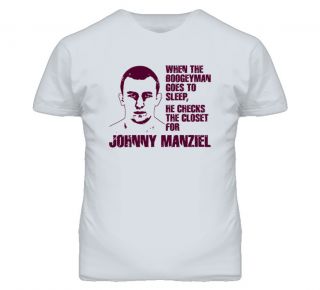 Johnny Manziel Football Texas Am Boogey Man T Shirt
