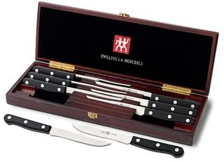 Zwilling Ja Henckels 39123 850 8 Piece Gourmet Steak Knife Set