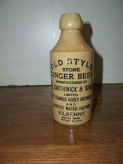 ginger beer bottle e smithwick sons  55