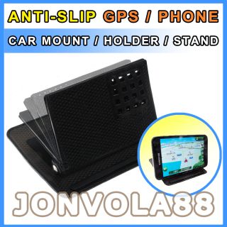 Phone iPhone GPS Car Holder Dashboard Stand Mount Adhesive Anti Slip