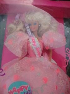happy birthday barbie from 1990 never opened