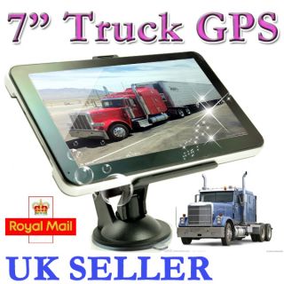 Truck GPS Navigation SAT Nav 128RAM WINCE6 0 Free 4GB EU Maps Lorry