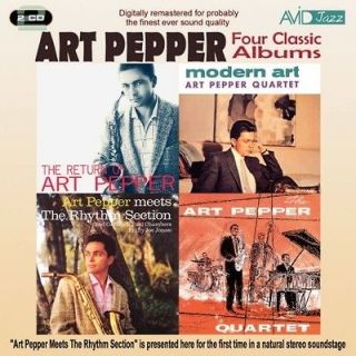 Art Pepper Four Classic Albums (The Return Of Art Pepper / Mo CD NEW