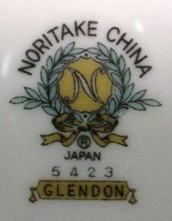 Noritake China Glendon 5423 Pattern Small Oval Serving Platter