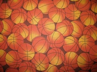 SheetWorld Pack N Play Graco Sheet 27 x 39 Basketballs
