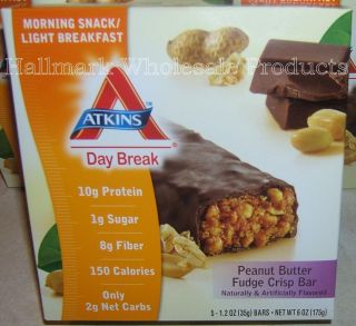 Atkins Bars Meal Replacement Food Low Carb Lose Weight Loss Candy