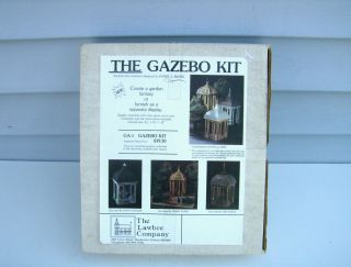   Company Dollhouse Miniature Gazebo Kit GA 1 Daniel McNeil New In Box