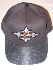 Harley Davidson 2 Tone Gray Mystic Embroidered Baseball Hat Cap New