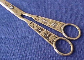 These outstanding Grape Scissors were made in 1810 in fully hallmarked