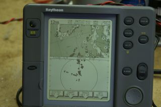 Raymarine Raytheon RL70 Plus Radar Chartplotter Display