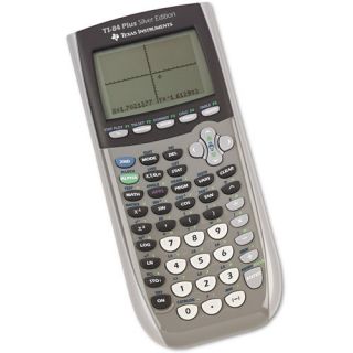 Texas Instruments TI 84 Plus Silver Edition Graphics Calculator