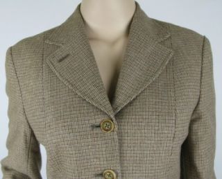 Vintage HARRY HALL Womens Tweed Hacking Riding Jacket UK10 US 8