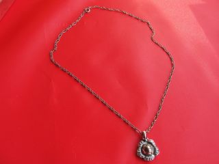 2002 Georg Jensen Sterling Silver Pendant with Chain New in Box
