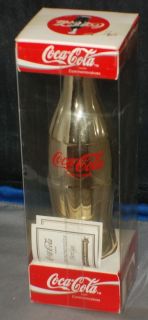Coca Cola Gold Bottle Brickyard 400 Collectble 1997 In in the Original
