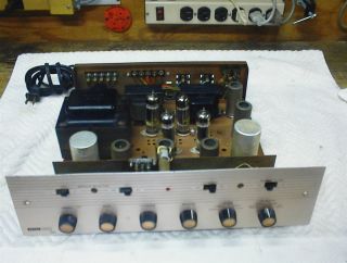  1959 Harman Kardon Tube Stereo Amplifier A 224 Works Home Audio