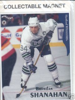 HARTFORD WHALERS  BRENDAN SHANAHAN COLLECTABLE MAGNET (SAME AS ABOVE)