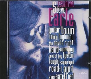 Steve Earle Essential Greatest Hits CD