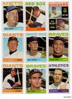 161 Card Vintage Superstar Lot 39 83 Hubbell Rose More VG EX Uniform