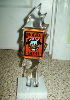 New Oatmeal Stout Breckenridge Brewery Beer Tap Handle