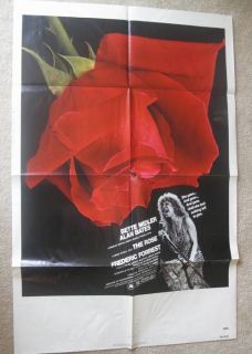 available today is an original folded one sheet movie poster from the