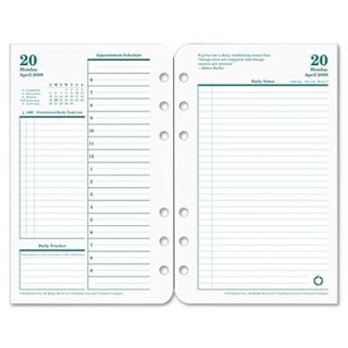  Covey Original Dated Daily Planner Refill, April March, 2013