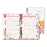  Monthly Desk Planner, Desk, 12 Mos, 7 5/8x9 1/4, Floral, 2013