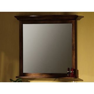 Legion Furniture 48 Vanity Mirror in Light Walnut   WLF5043 W 48M