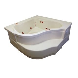 American Acrylic 48 x 48 Soaker Corner Bath Tub