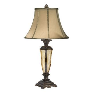 Cal Lighting Golden Retriever Table Lamp in Dark Bronze