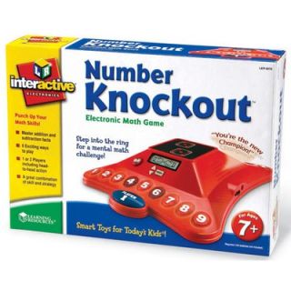 Learning Resources Number Knockout™ Electronic Math Game