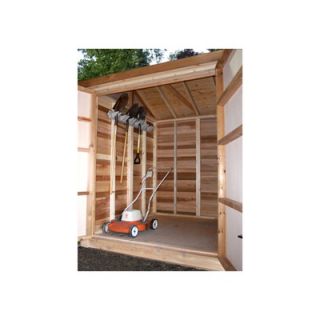 Outdoor Living Today Maximizer Storage Shed without Cedar Shingles Set