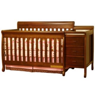 DaVinci Kalani Two Piece Convertible Crib Set with Toddler Rail in