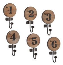 number hooks