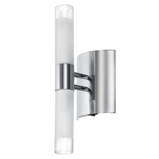 Dainolite Frosted Glass 2 Light Wall Sconce  