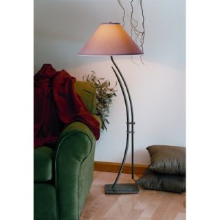 Kenroy Home Reed Two Light Floor Lamp in Brushed Steel