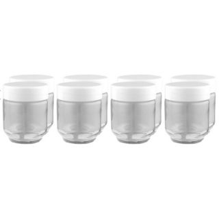 Euro Cuisine Yogurt Glass Jars (Set of 8)