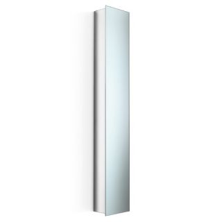 Linea 11 x 6.1 Pika Bathroom Storage Cabinet in Stainless Steel
