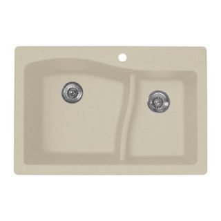 Swanstone Granite Large/Small 10 Bowl Kitchen Sink   QZ03322LS