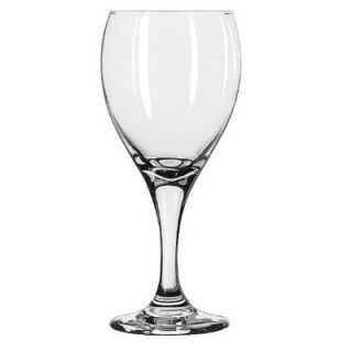 Libbey Teardrop Drinking Glasses Goblet, 12 Ounce