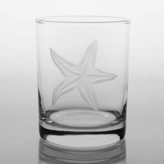 Starfish 14 Oz DOF Glass (Set of 4)