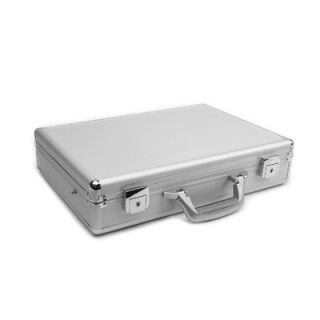 Merax Agent Aluminum Like 15.4 Attache in Silver