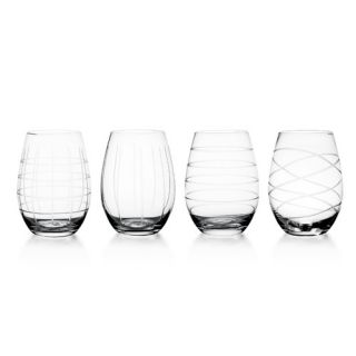 Medallion 17 oz. Stemless Goblet (Set of 4)