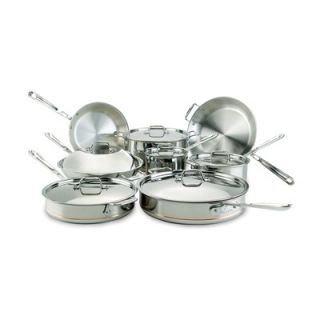 All Clad Copper Core 5 Ply 14 Piece Cookware Set