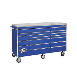 Extreme Tools 72 18 Drawer Professional Triple Bank Roller Cabinet in