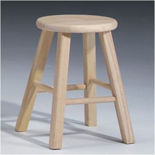 International Concepts 18 Round Top Stool