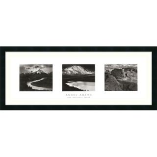  Triptych) by Ansel Adams, Framed Print Art   16.69 x 40.69