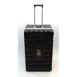  Case with Wheels and Telescoping Handle in Black 19.75 x 32 x 17.5