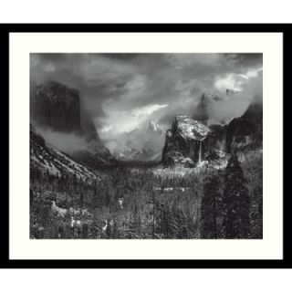  Storm by Ansel Adams, Framed Print Art   21.04 x 25.04   DSW01380