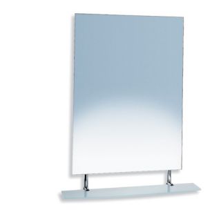 Linea 33.5 x 23.6 Speci Bathroom Mirror in Stainless Steel